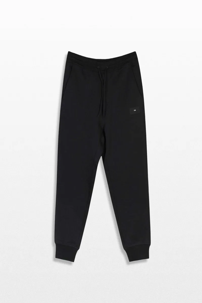 Y-3 Ανδρικό Μαύρο Organic Cotton Terry Cuffed Pants