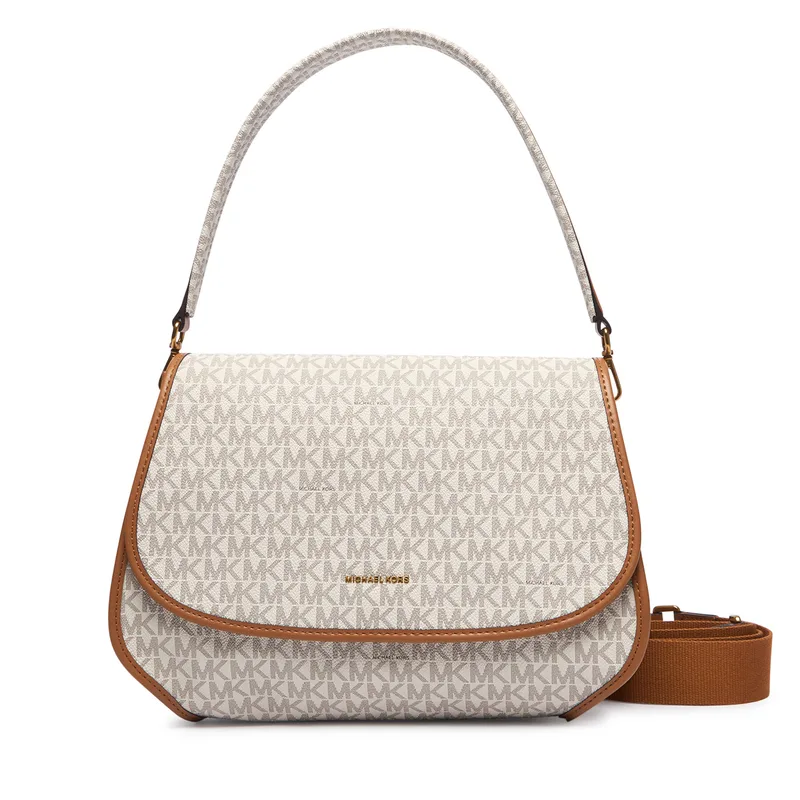 Τσάντα MICHAEL Michael Kors 30T6AX3M2B Κρεμ
