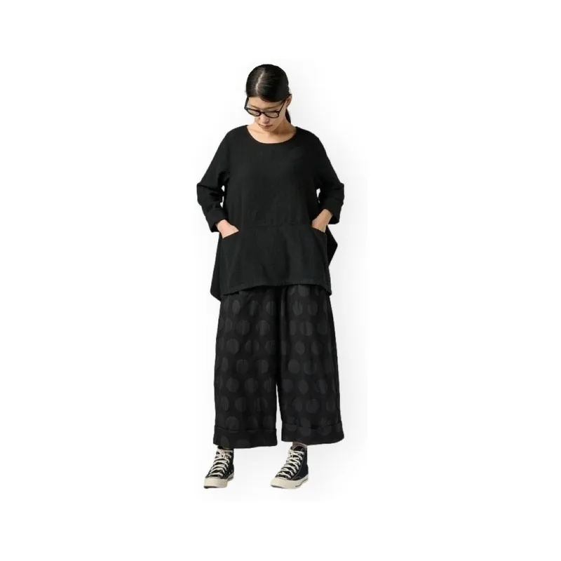 Φαρδιά παντελόνια Wendy Trendy Trousers 240551 - Black