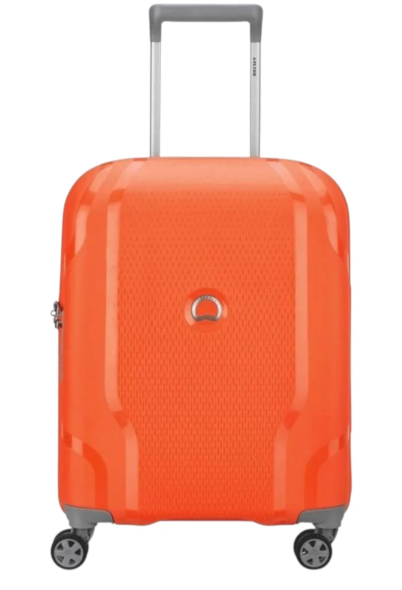 Βαλίτσα Καμπίνας Delsey Clavel 55×40×20cm 384580314-Tangerine Πορτοκαλί
