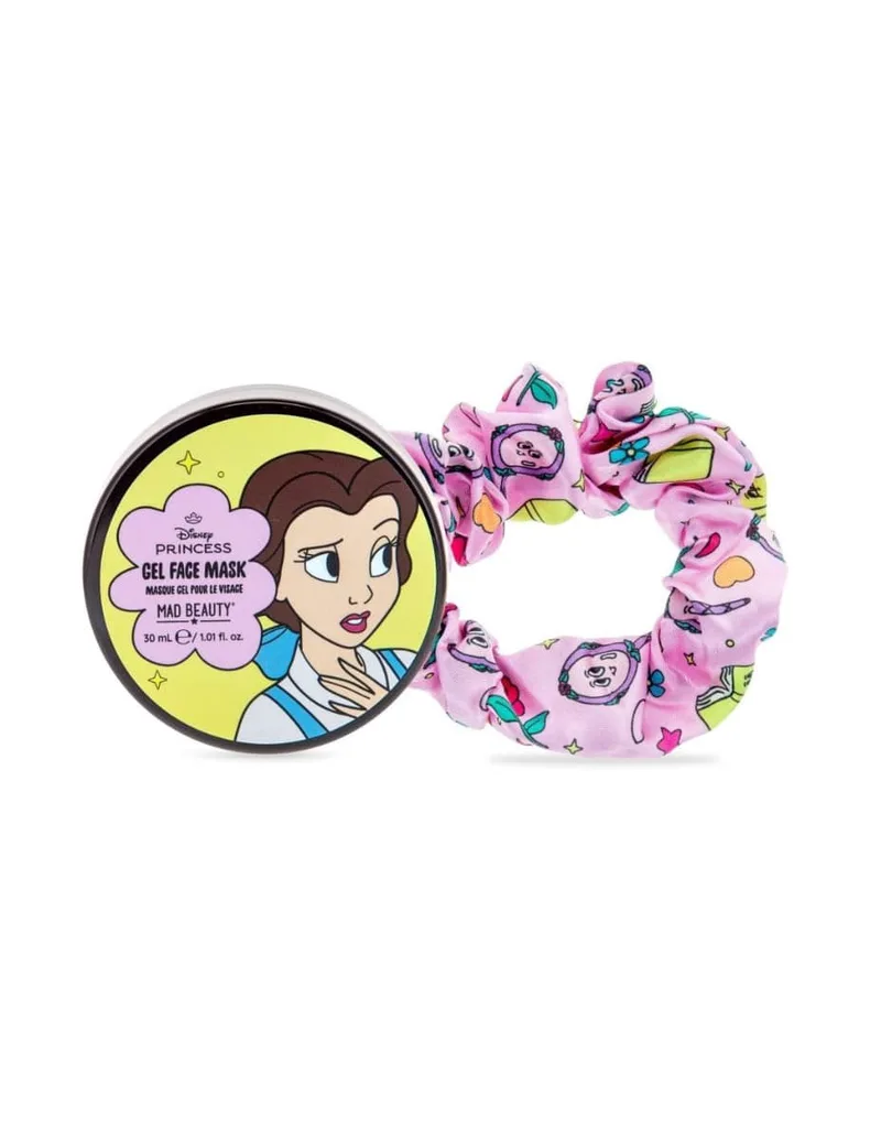 Disney Princess Express Yourself-Gel Face Mask & Scrunchie-Belle