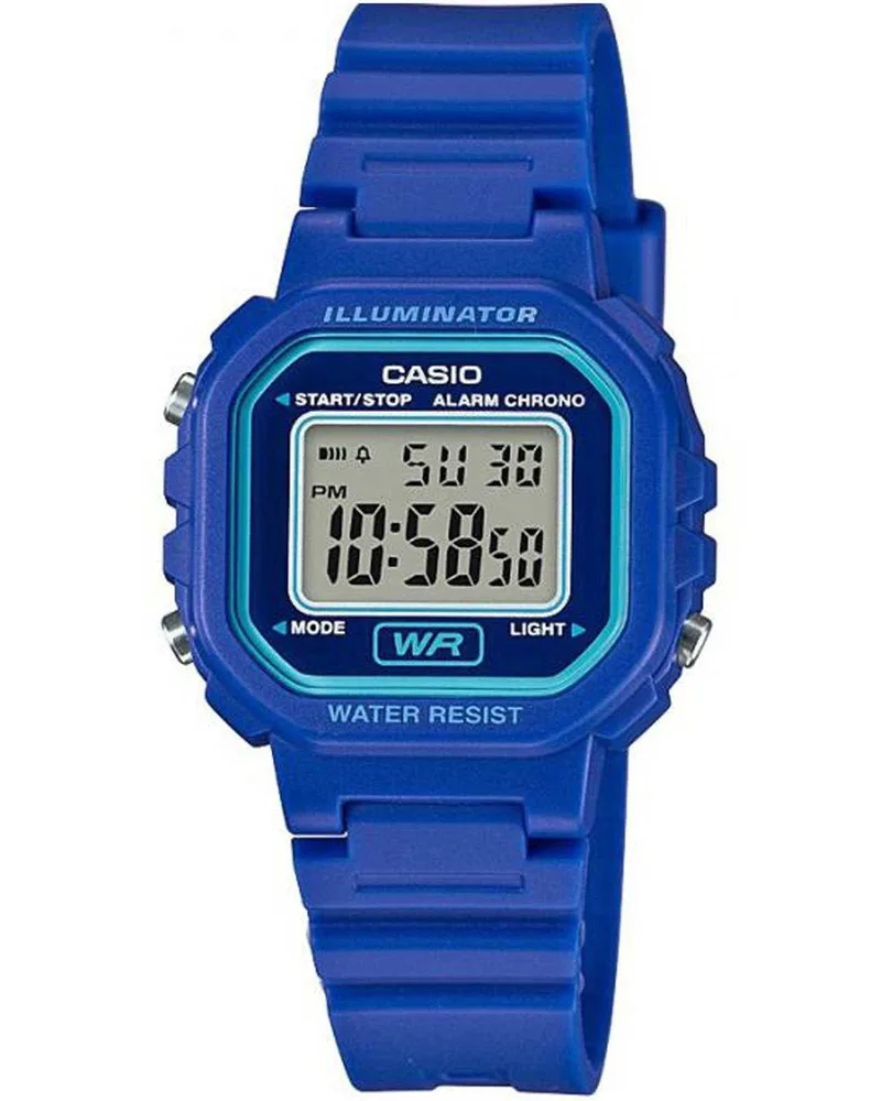 CASIO Sport - LA-20WH-2AEF, Blue case with Blue Rubber Strap