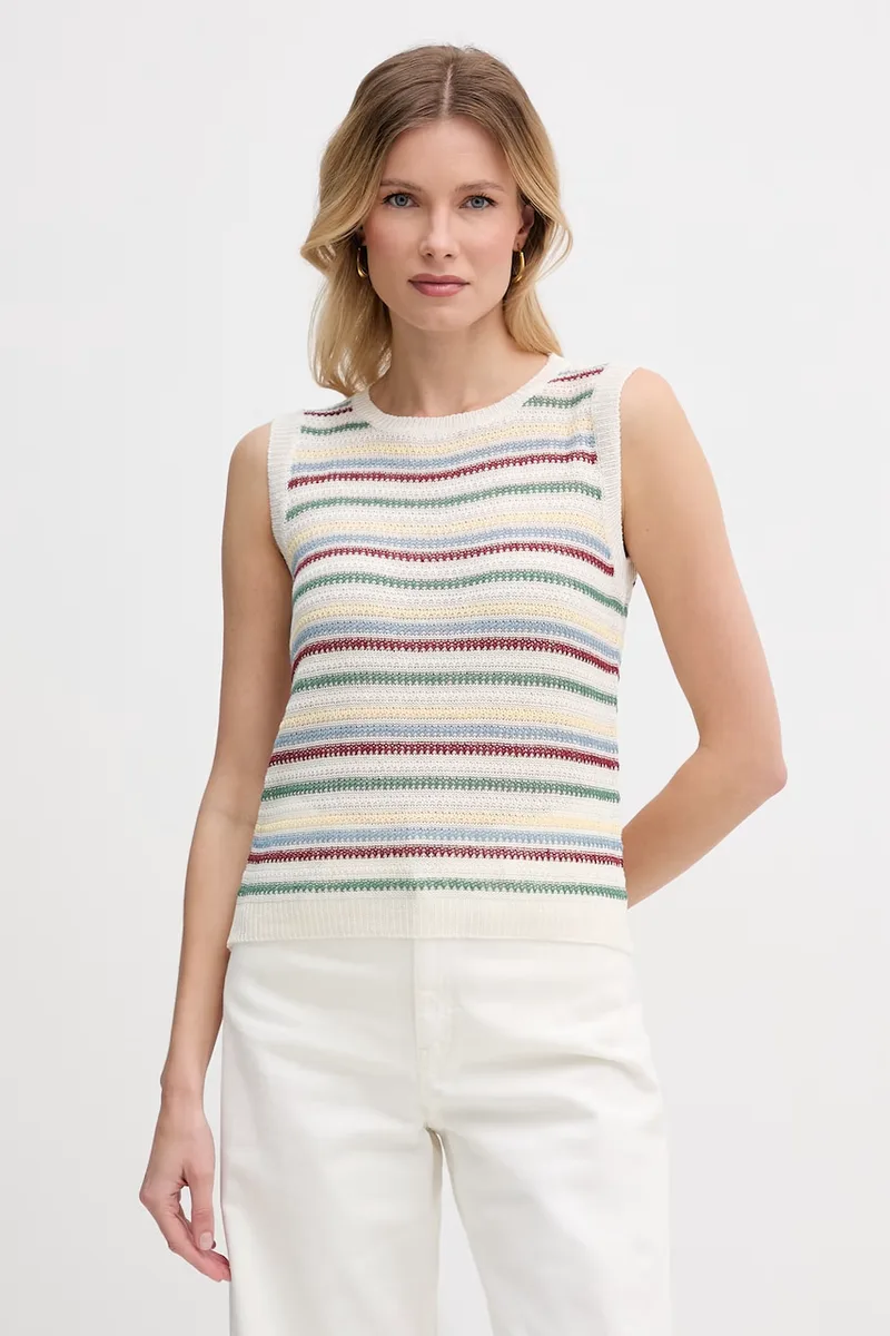 Weekend Max Mara πουλόβερ γυναικείο λινό PIUMA