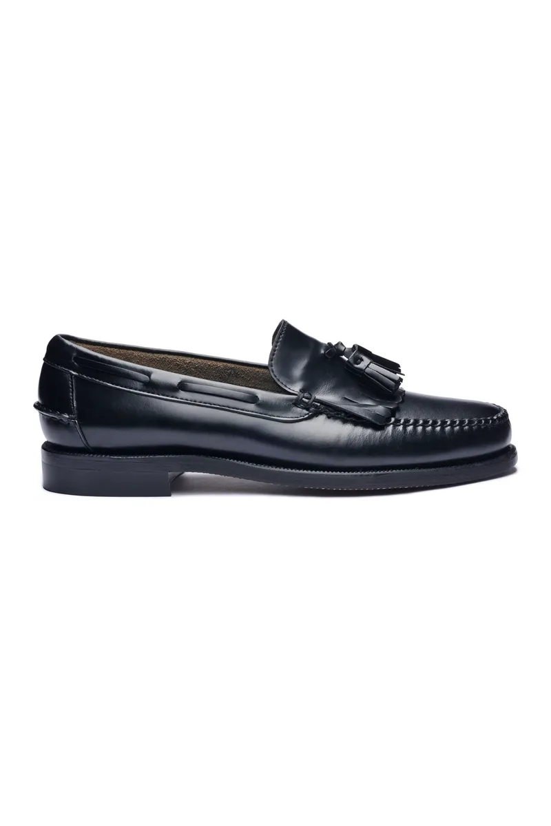 Sebago® ανδρικά loafers δερμάτινα "Paul" - L7001580-902 Μαύρο