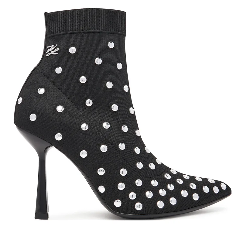 Μποτάκια KARL LAGERFELD Pandara KL31367 Μαύρο