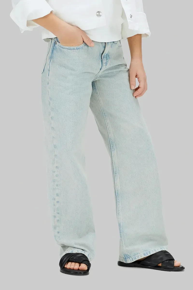 Calvin Klein Jeans τζιν φαρδιάς γραμμής παιδικά