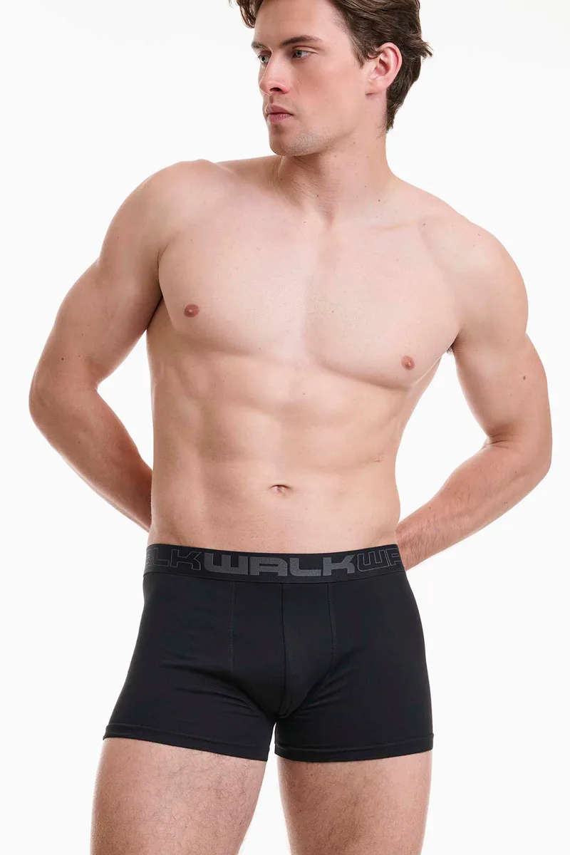 Walk ανδρικά μποξεράκια Stretch Cotton (Συσκ. 3τμχ.) -W1753-5-020202