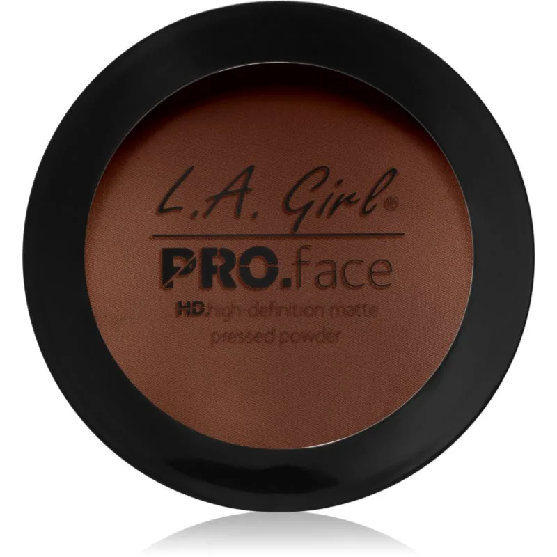 L.A. Girl Cosmetics PRO. Face HD συμπαγής πούδρα με ματ αποτελέσματα απόχρωση Cocoa 7 γρ