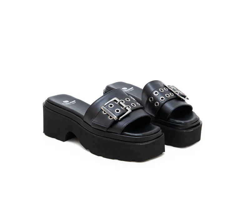 Δερμάτινα Πέδιλα Flatforms Art 4SS14