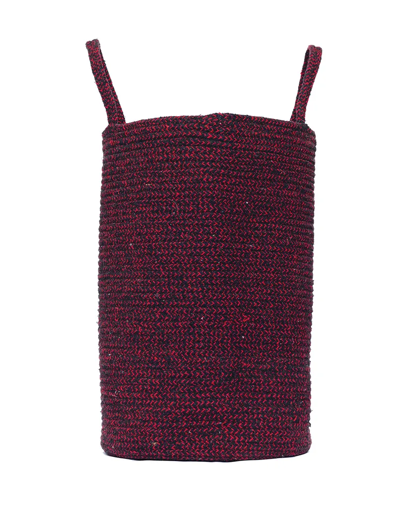 Διακοσμητικο Καλάθι Με Χερουλια Home Décor 30x45 RAN BORDEAUX Palamaiki