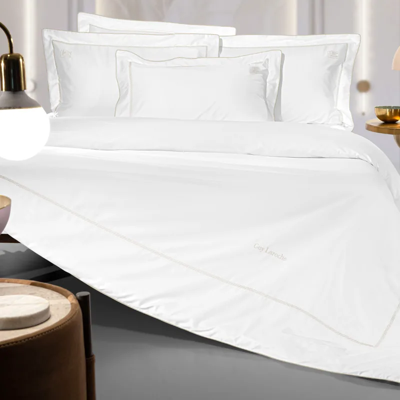 Παπλωματοθήκη King Size (Σετ) 250X240 Guy Laroche Elite White (250x240)