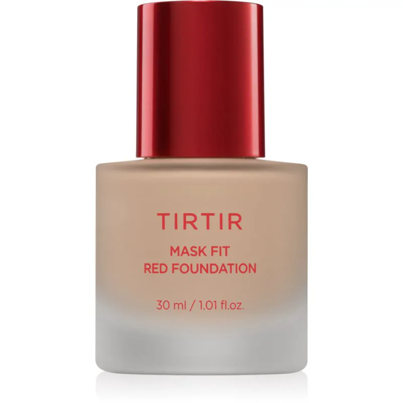 TIRTIR Mask Fit Red Foundation λαμπρυντικό ρευστό μεικ απ με ενυδατικό αποτέλεσμα απόχρωση 22N Shell Μπεζ 30 ml