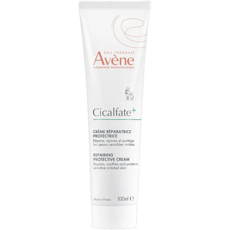 Avene Cicalfate+ Repairing Protective Cream Επανορθωτική Προστατευτική Κρέμα Κατά των Ερεθισμών για Ευαίσθητες Επιδερμίδες Κατάλληλη για Βρέφη, Παιδιά & Ενήλικες 100ml