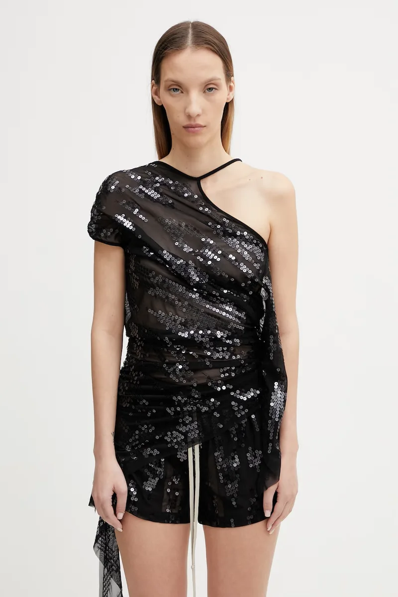Rick Owens Lilies ασύμμετρη γυναικεία Tungsten