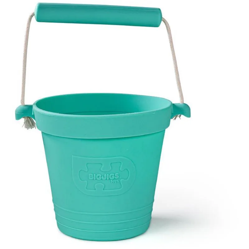 Bigjigs Toys Bucket κουβάς Turquoise 1 τμχ