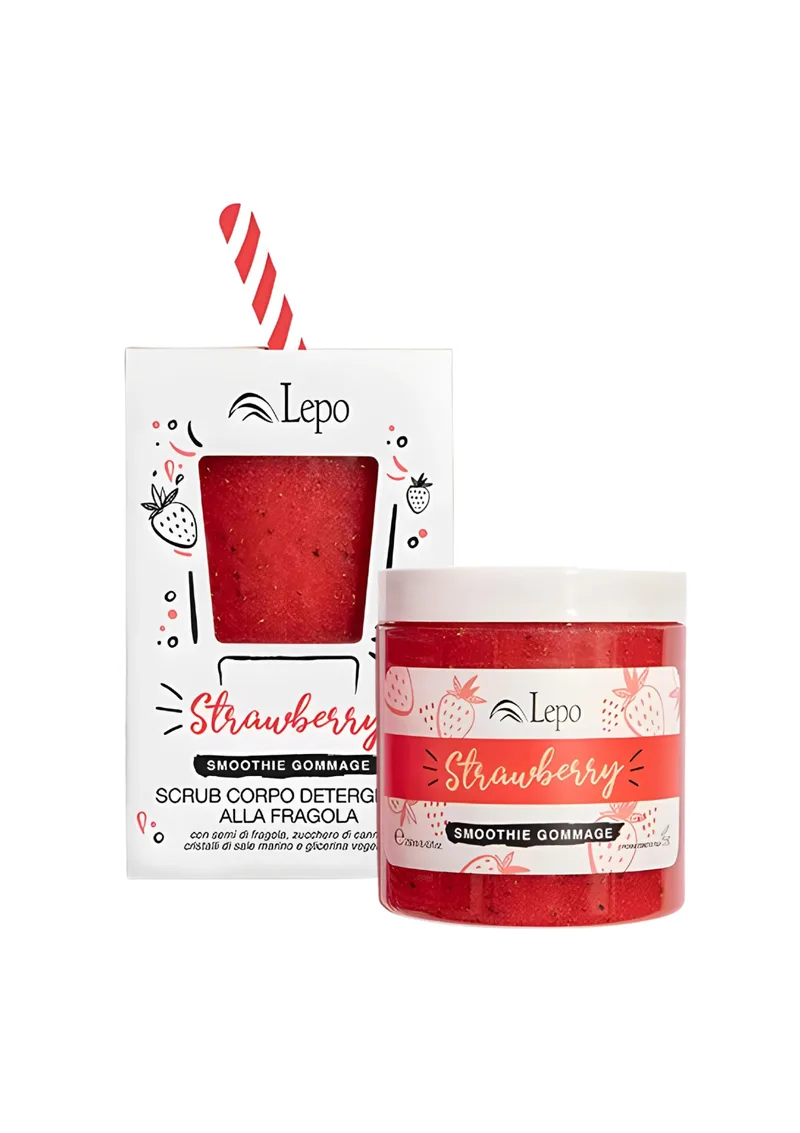 Smoothie Cleansing Body Scrub – Strawberry