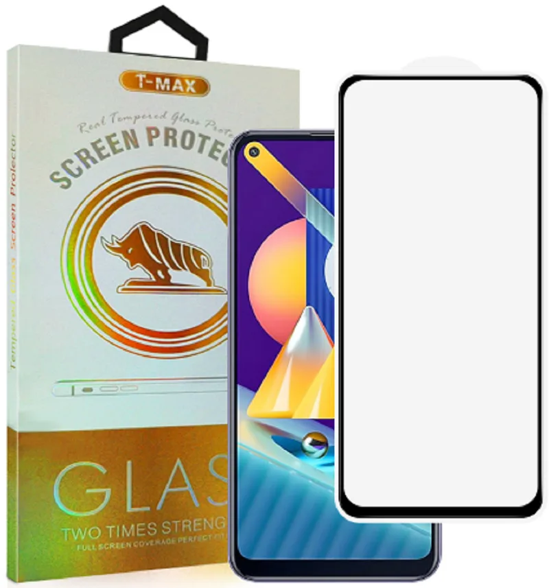 T-Max Premium 3D Tempered Glass Full Glue Fluid Despensing - Αντιχαρακτικό Γυαλί Οθόνης Samsung Galaxy M11 - Black (5206015066160)