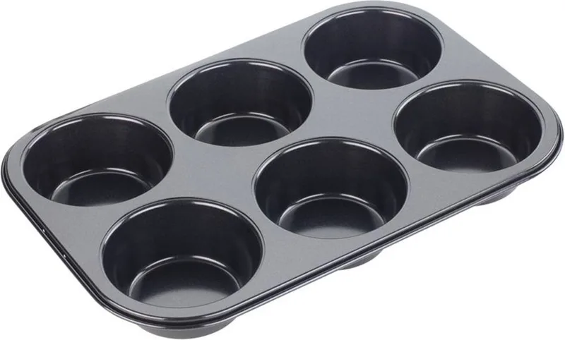 Φόρμα Για Muffin Αντικολητική 6 Θέσεων