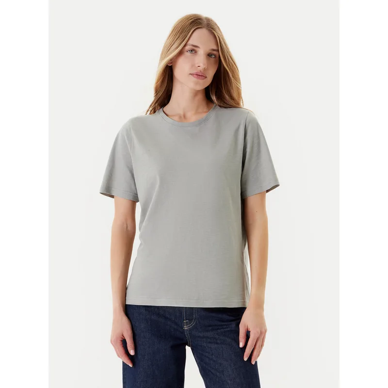 United Colors Of Benetton T-Shirt 3BVXD102P Γκρι Regular Fit