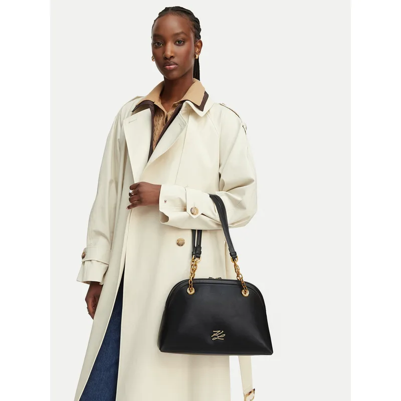 Τσάντα KARL LAGERFELD B2W30038 Μαύρο