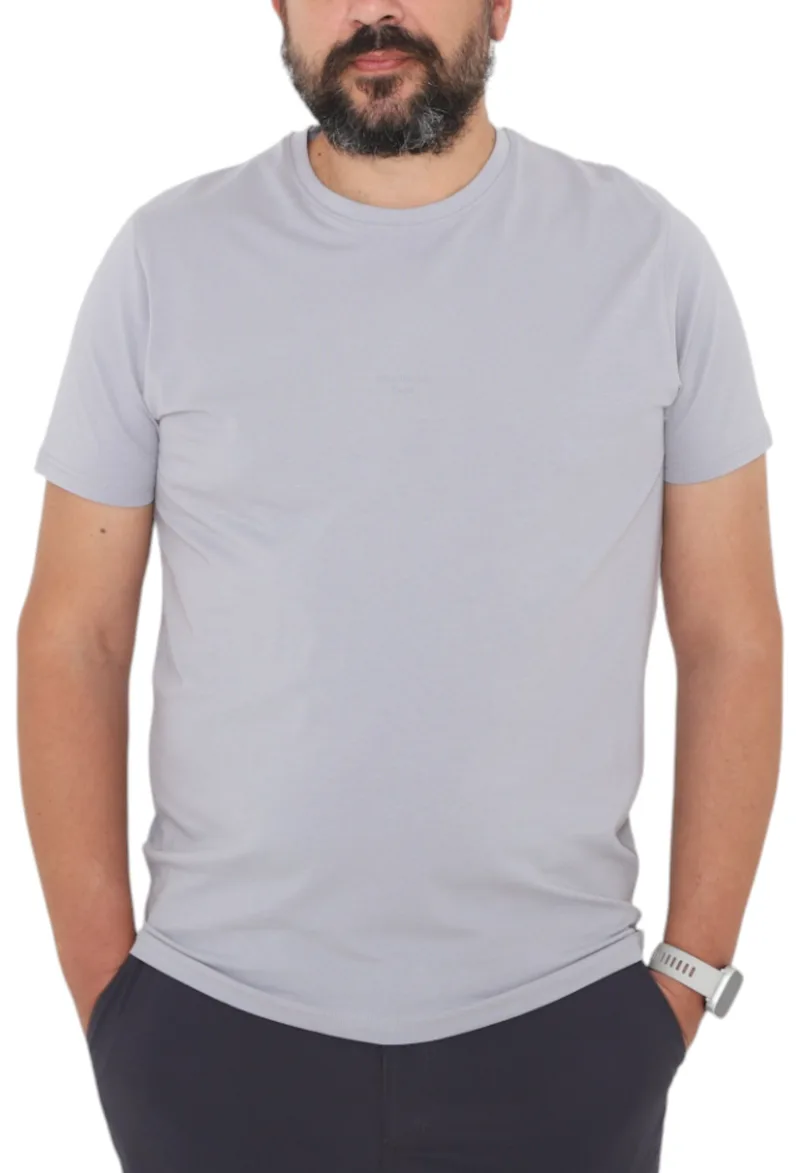 Μπλούζα Κοντομάνικη USA POLO CLUB Sleeve T-Shirt HSS25331-GRAY Ανδρικό