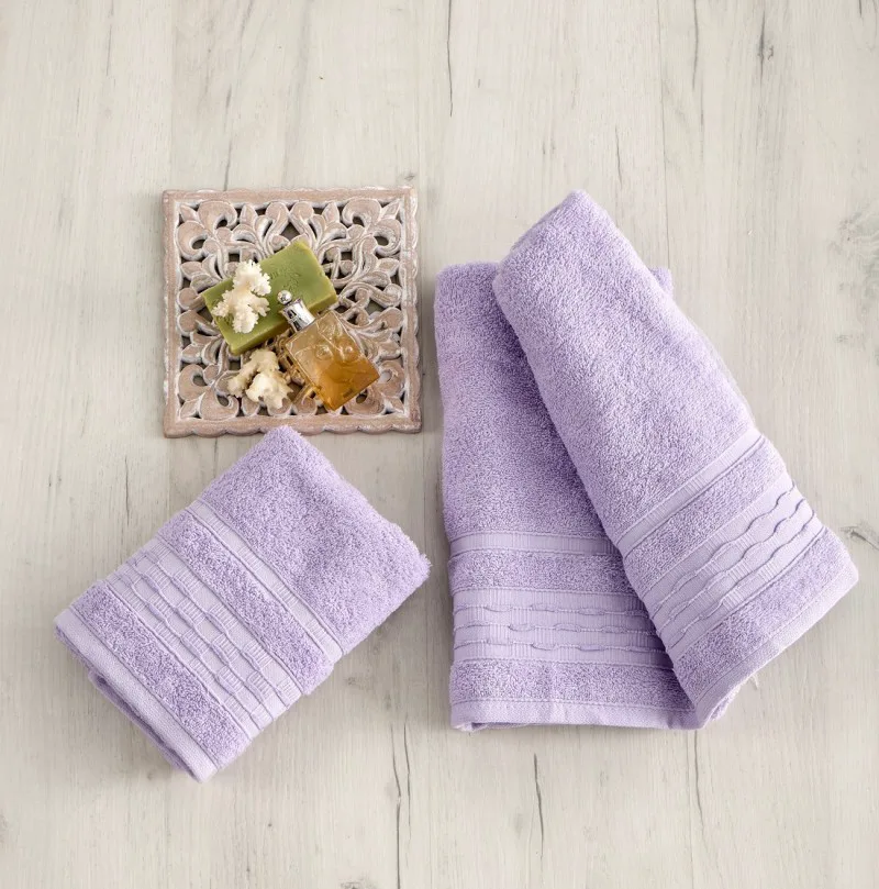 Πετσέτα Προσώπου 50X90 Sb Home Evelyn Lilac (50x90)