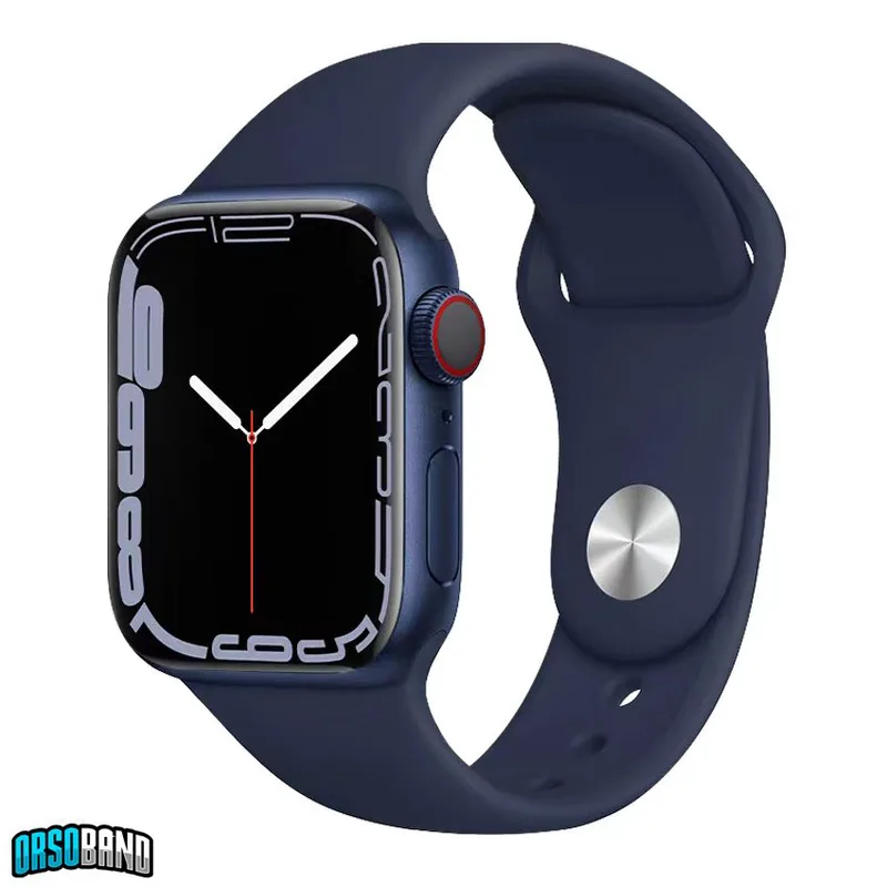 Orso Evening Blue Silicone Λουράκι Apple Watch 44/45/46/49mm