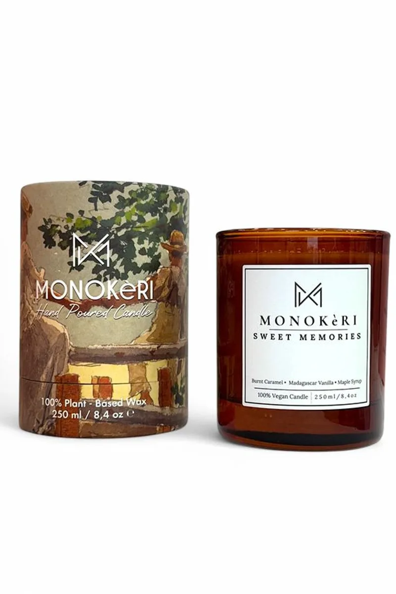 Κερι Αρωματικο Sweet Memories 250Gr Μονόχρωμο OEM