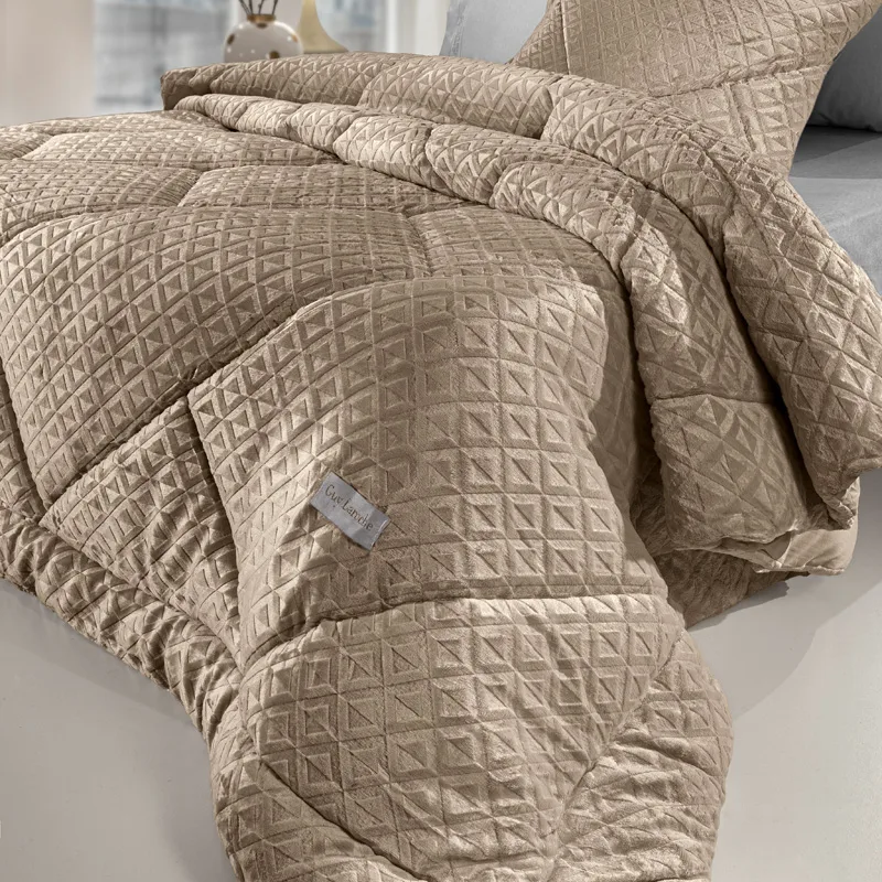 Κουβερτοπάπλωμα Μονό 160X240 Guy Laroche Profile Camel (160x240)