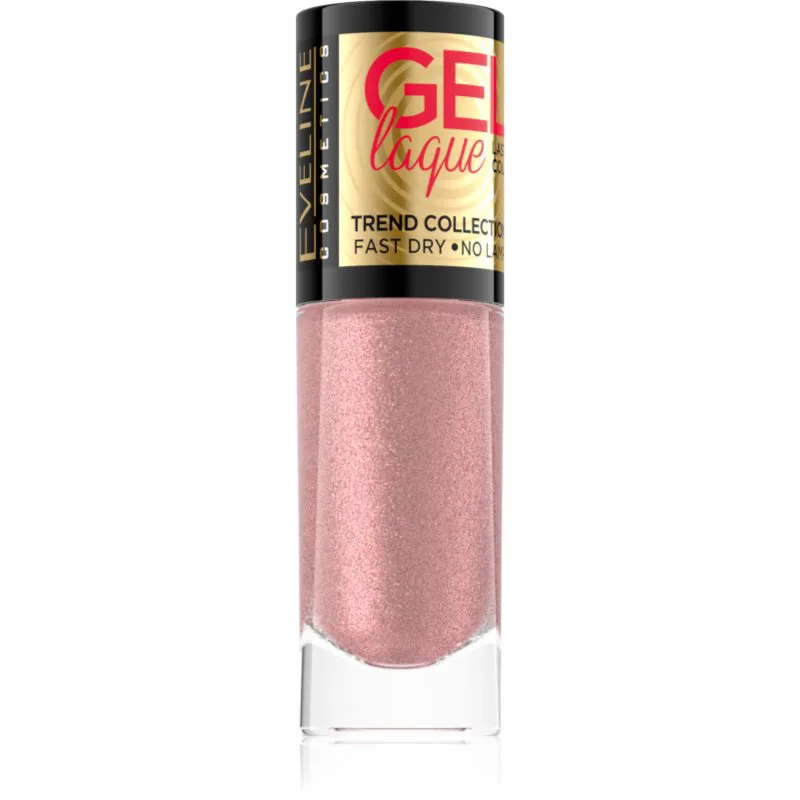 Eveline Cosmetics 7 Days Gel Laque Nail Enamel τζελ βερνίκι νυχιών χωρίς τη χρήση των UV/LED λαμπτήρων απόχρωση 214 8 ml