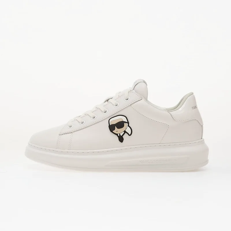 Sneakers Karl Lagerfeld Jeans Kapri Mens Karl Nft Lo Lace White Lthr/ Mono EUR 41