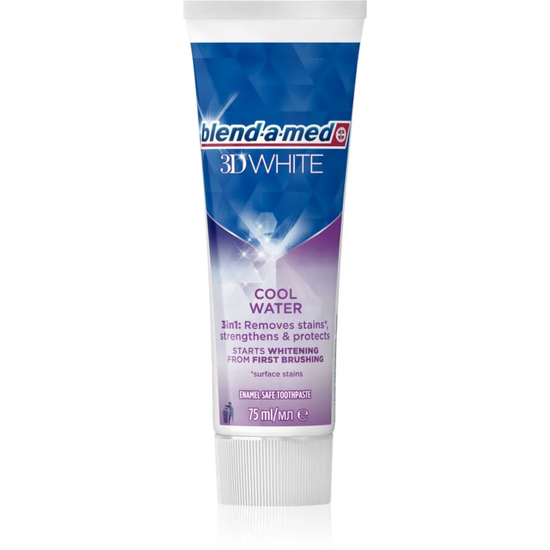 Blend-a-med 3D White Cool Water λευκαντική οδοντόκρεμα 75 ml