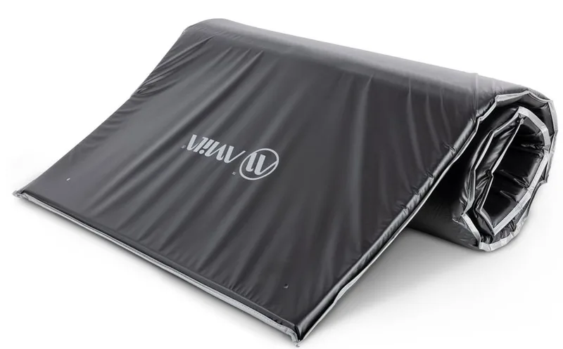 ΣΤΡΩΜΑ ΑΣΚΗΣΕΩΝ AMILA PE EXERCISE MAT ΜΑΥΡΟ (180 X 60 X 2.5 CM)