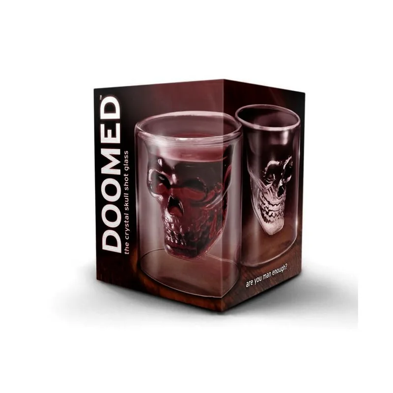 Ποτηράκι Σφηνάκι Mikamax Skull Shot Glass 60ml