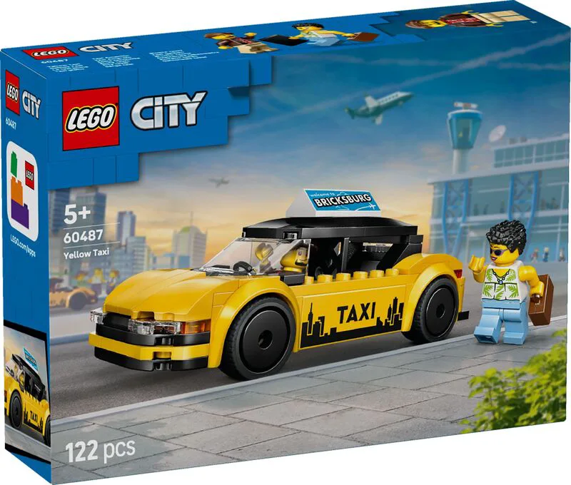 LEGO® City Yellow Taxi (60487)