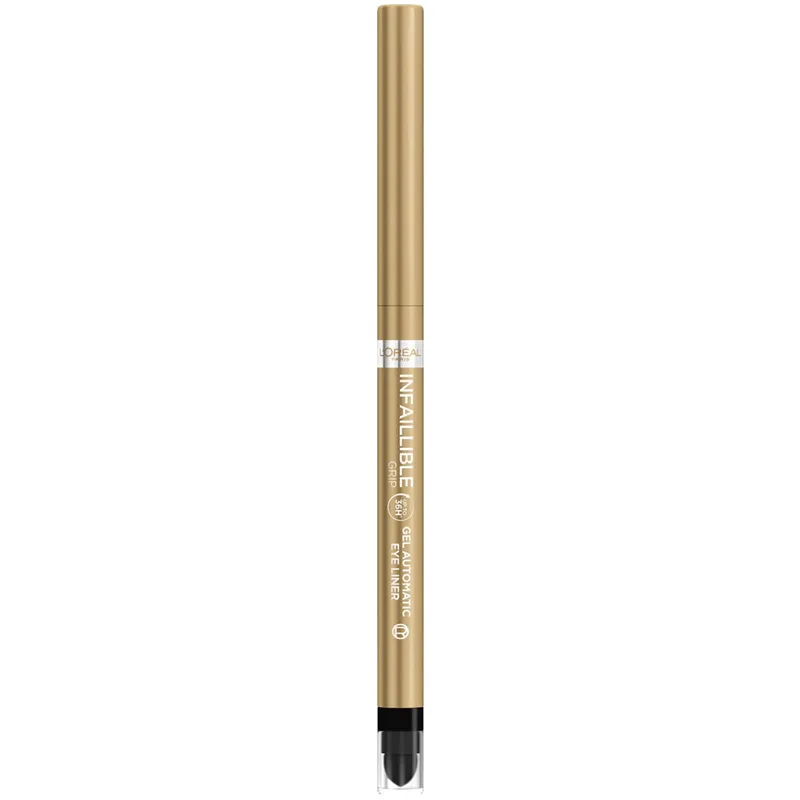 L'Oreal Paris Infaillible Grip Gel Automatic Eye Liner Μολύβι Ματιών σε Μορφή Gel με Διάρκεια Έως & 36 Ώρες 1 Τεμάχιο - 14 Soft Χρυσό