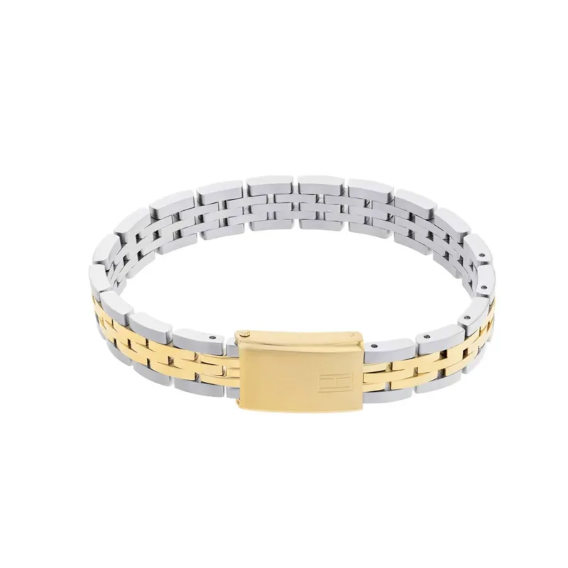 TOMMY HILFIGER Βραχιόλι Από Δίχρωμο Ανοξείδωτο Ατσάλι 2790502