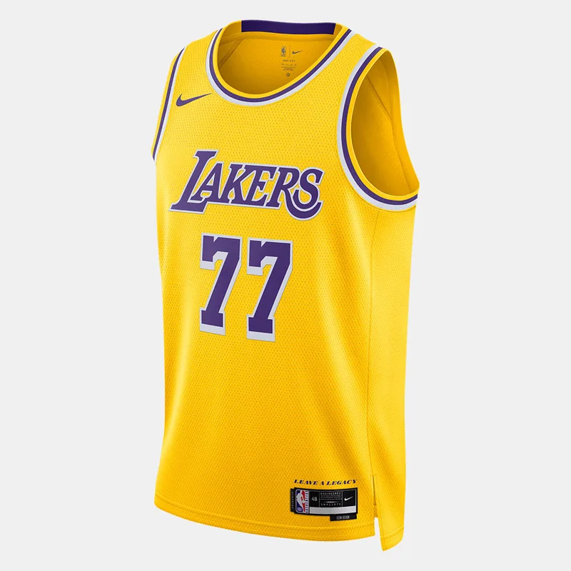 Nike NBA Luka Doncic Los Angeles Lakers Swingman Icon Edition Μπασκετική Φανέλα (9000234726_50511)