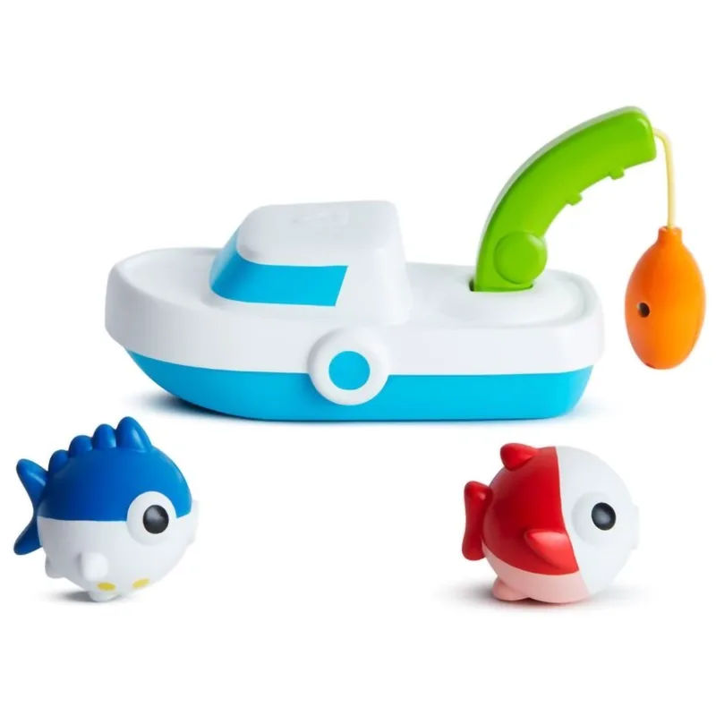 Munchkin 2in1 Fishing & Sailing Εκπαιδευτικό Παιχνίδι με Σκάφος & Ψαράκια 24m+, 1 Τεμάχιο, Κωδ 90008