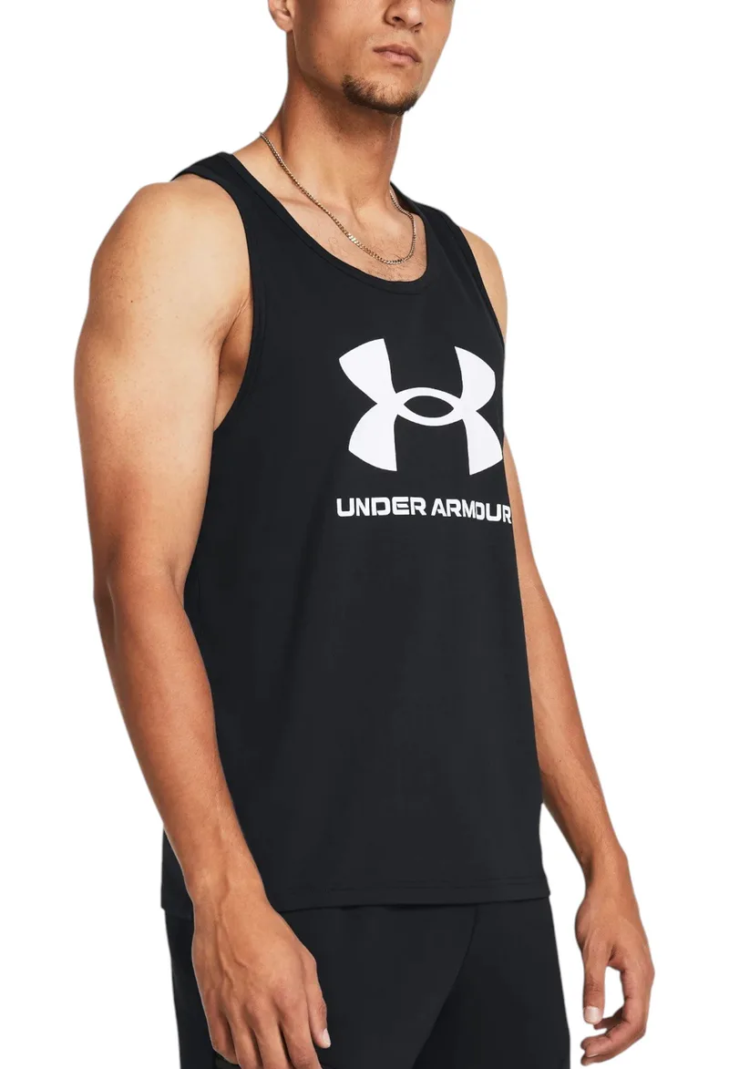 Μπλούζα Αμάνικη Under Armour Sportstyle Logo Tank 1382883-001 Ανδρικό