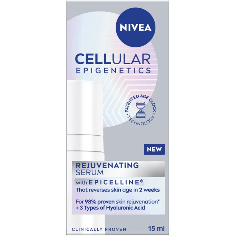 Nivea Cellular Epigenetics Serum Ορός Προσώπου Κατά της Γήρανσης για Αναζωογόνηση της Επιδερμίδας 15ml