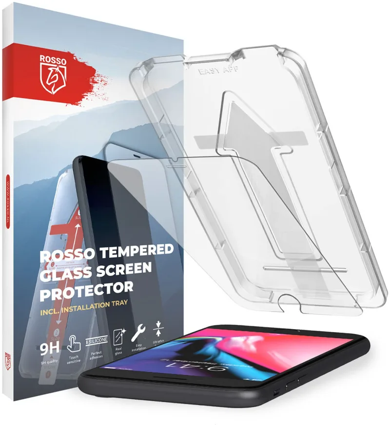 Κόκκινο Tempered Glass - Αντιχαρακτικό Προστατευτικό Γυαλί Οθόνης Apple iPhone 8 Plus / 7 Plus / 6S Plus / 6 Plus (8719246321450)