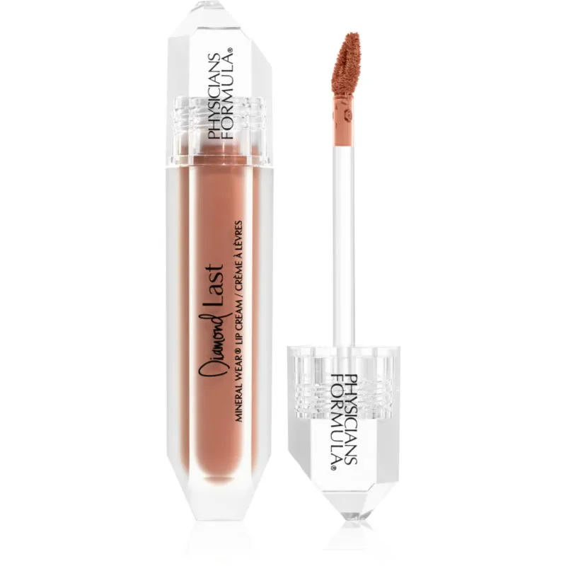 Physicians Formula Mineral Wear® Diamond Last κρεμώδες λιπ γκλος απόχρωση Topaz Taupe 4.8 ml