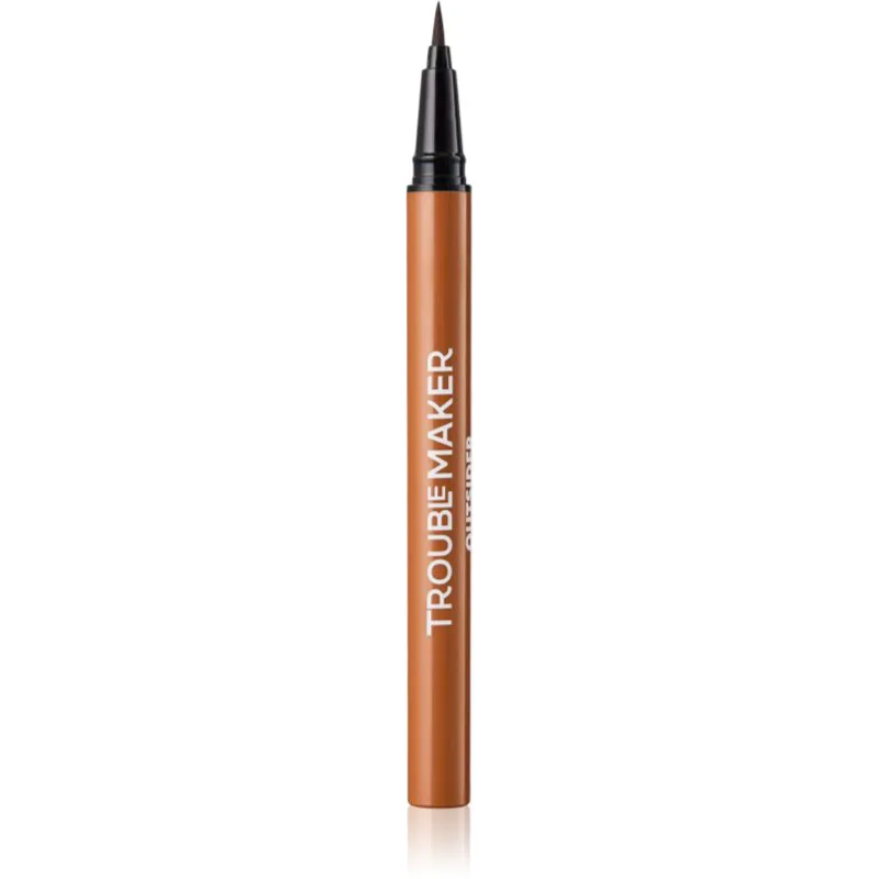 Trouble Maker Outsider υγρό λάινερ ματιών ακριβείας απόχρωση Brown 0.5 ml
