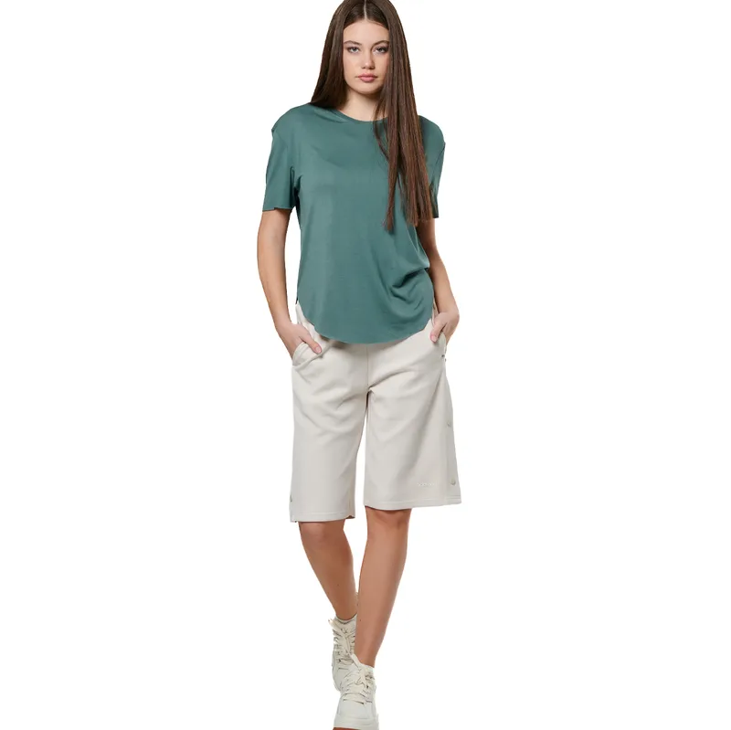 Body Action Wid-Leg Women's Bermuda Shorts