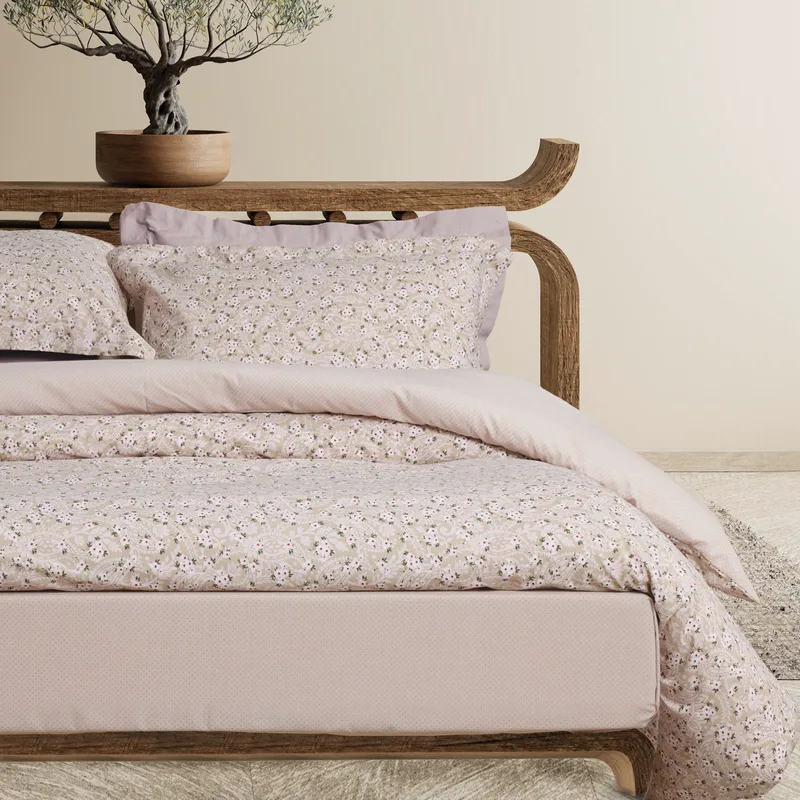 Σετ Παπλωματοθήκη Μονή 2 Τεμαχίων Das Home 5434 Taupe 160x240