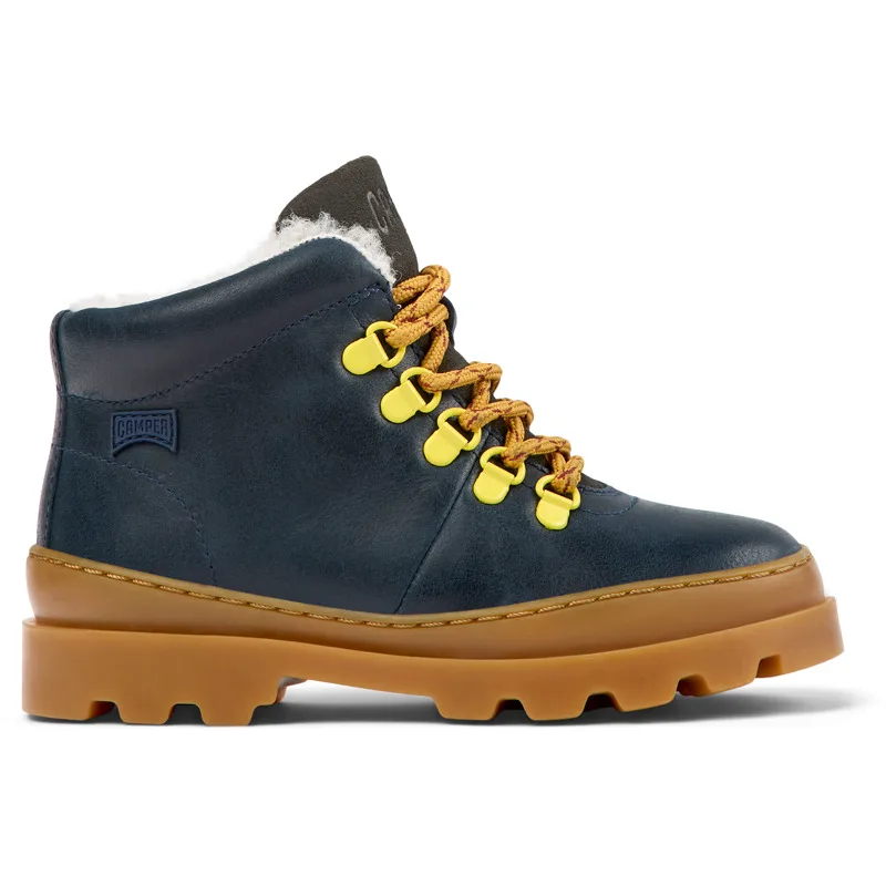 CAMPER Brutus - Μπότες Για Κορίτσια - Μπλε, Μέγεθος 31, Smooth leather