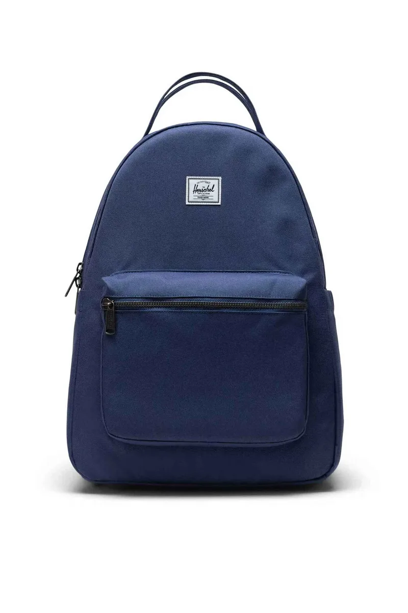 Herschel unisex backpack μονόχρωμο με contrast logo patch "Nova™" 18 L - 66UBCL01934