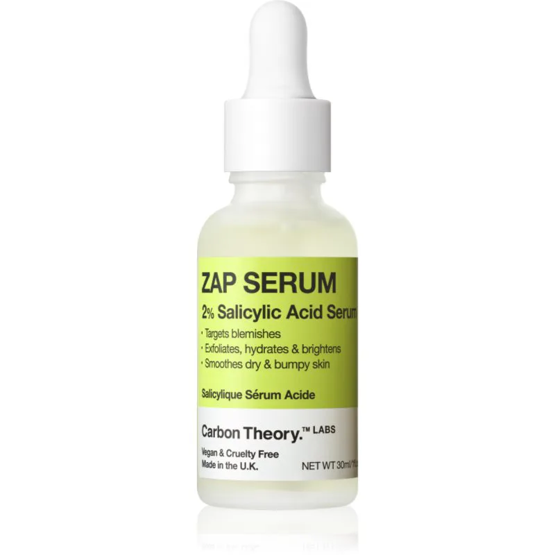 Carbon Theory Salicylic Acid Zap Serum ορός με σαλικυλικό οξύ 30 ml