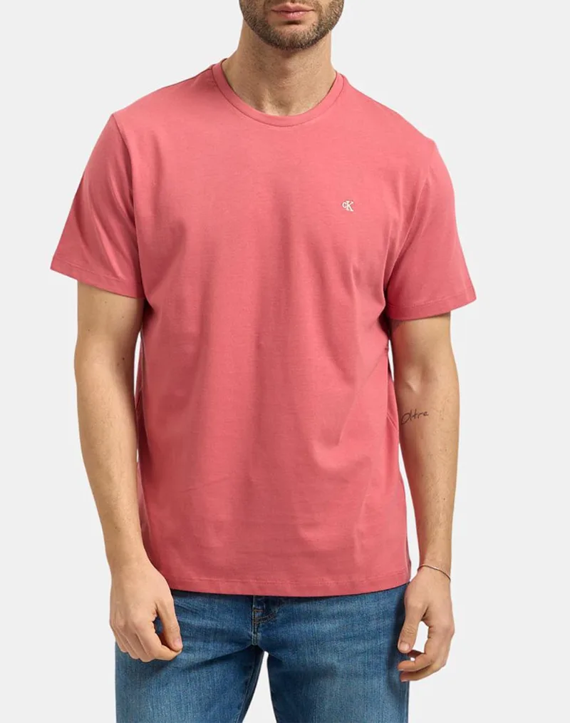 CALVIN KLEIN SS CLASSIC MONOGRAM TEE LV04RD254G-TJG Ροζ